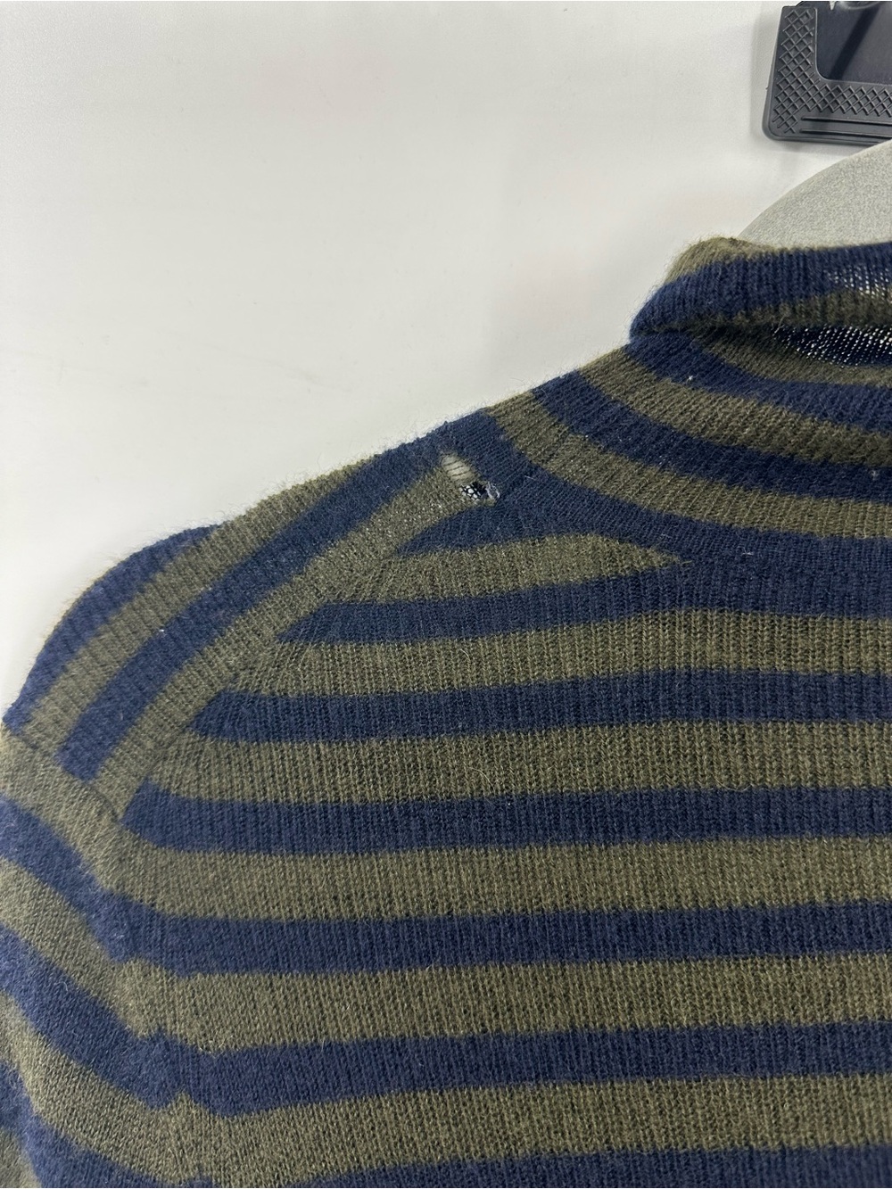 Vince Cashmere Striped Turtleneck Sweater - Picture 8 of 11